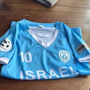 Israel soccer kids jersey